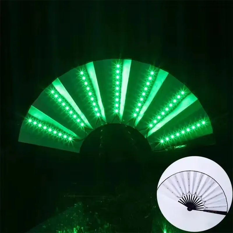 Glow Folding LED Dancing Light Fan Night Show
