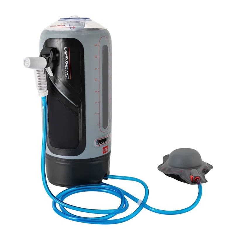 Outdoor Portable Pressurized Camp Shower, 3 Gallon