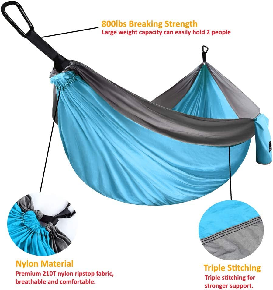 Camping Hammock - Portable Single Hammock
