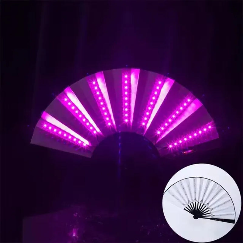 Glow Folding LED Dancing Light Fan Night Show