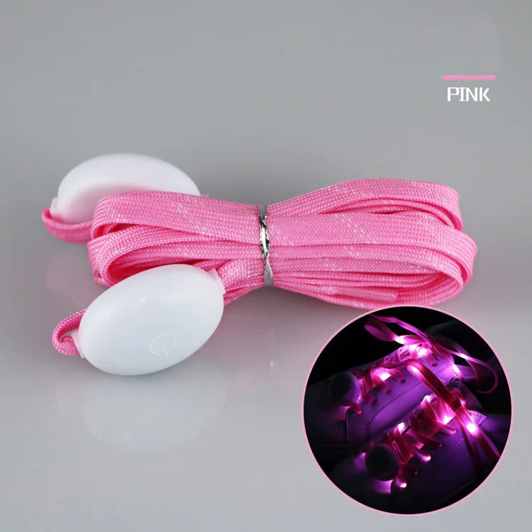 1 Pair LED Shoelaces Luminous - Light Up Colors