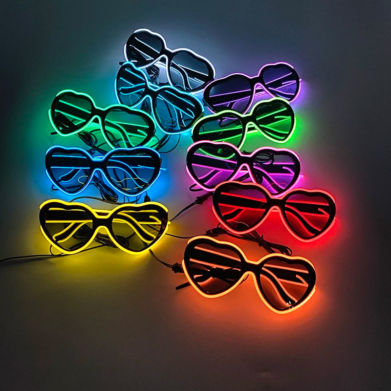 Light Up LED Glow Glasses and Bowties - Multiple Style and Color Options Available