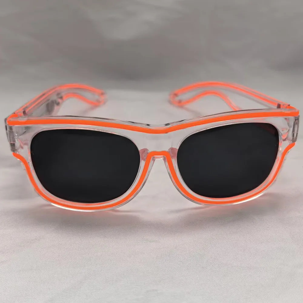 Wireless LED Light Up Luminous Sunglasses - Rechargeable