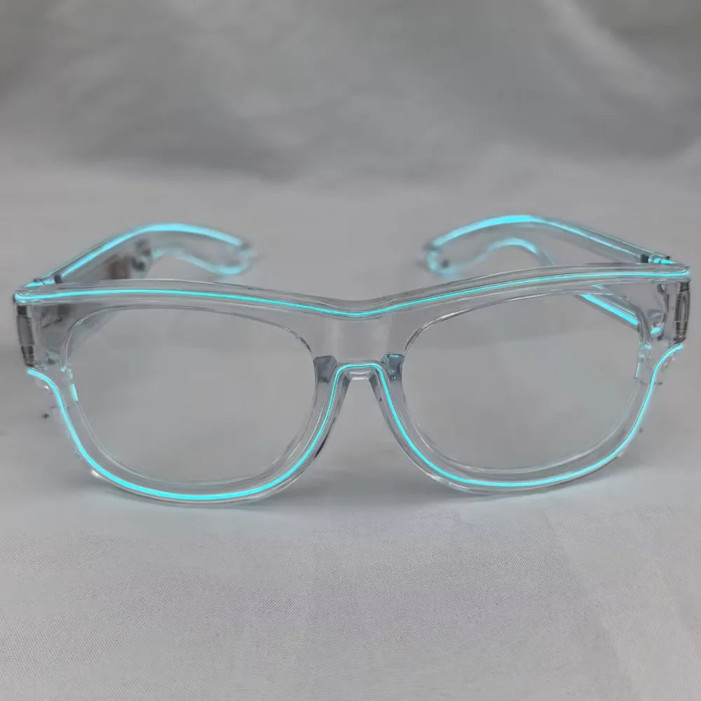 Wireless LED Light Up Luminous Sunglasses - Rechargeable
