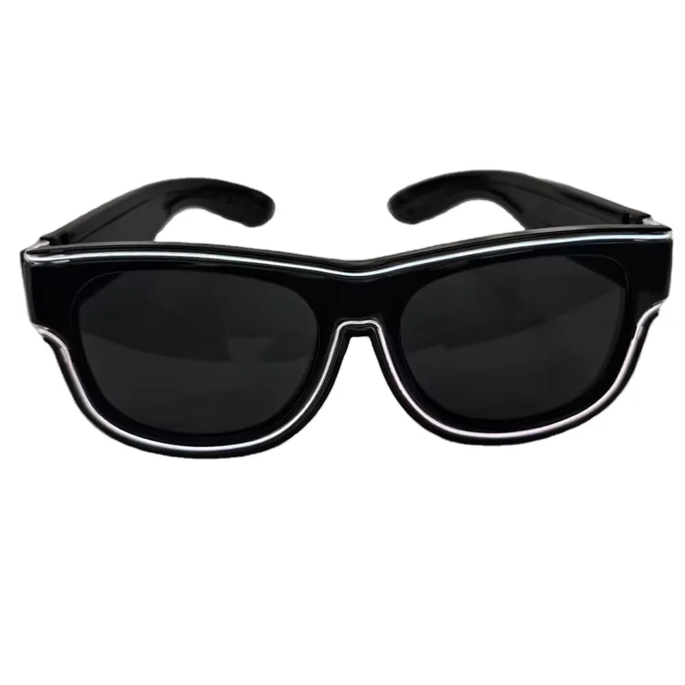 Wireless LED Light Up Luminous Sunglasses - Rechargeable