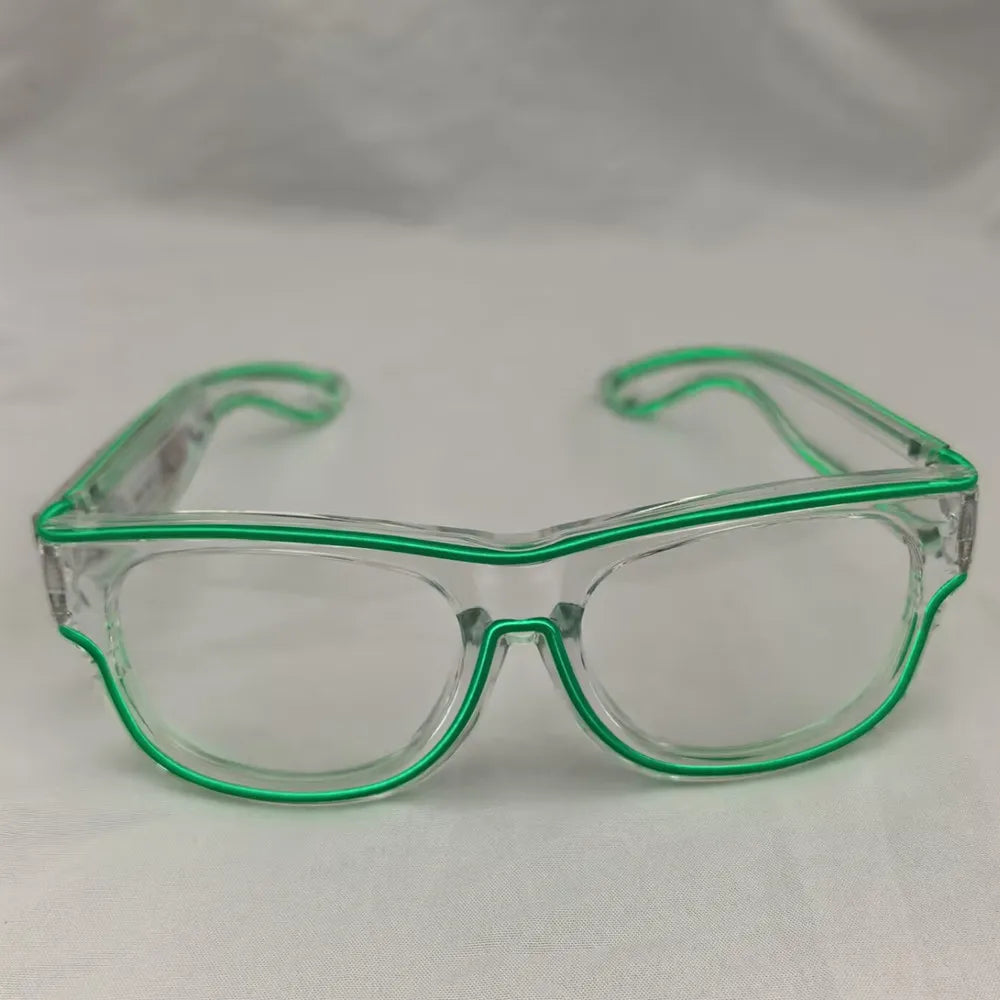 Wireless LED Light Up Luminous Sunglasses - Rechargeable