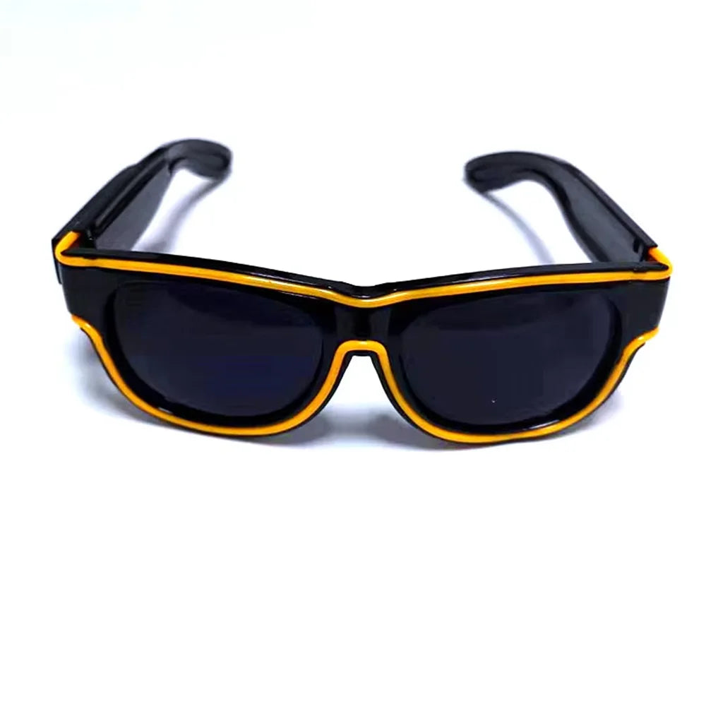 Wireless LED Light Up Luminous Sunglasses - Rechargeable