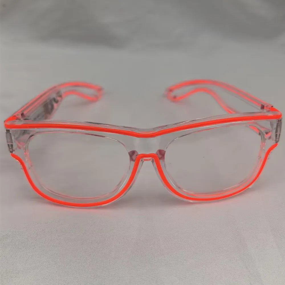 Wireless LED Light Up Luminous Sunglasses - Rechargeable