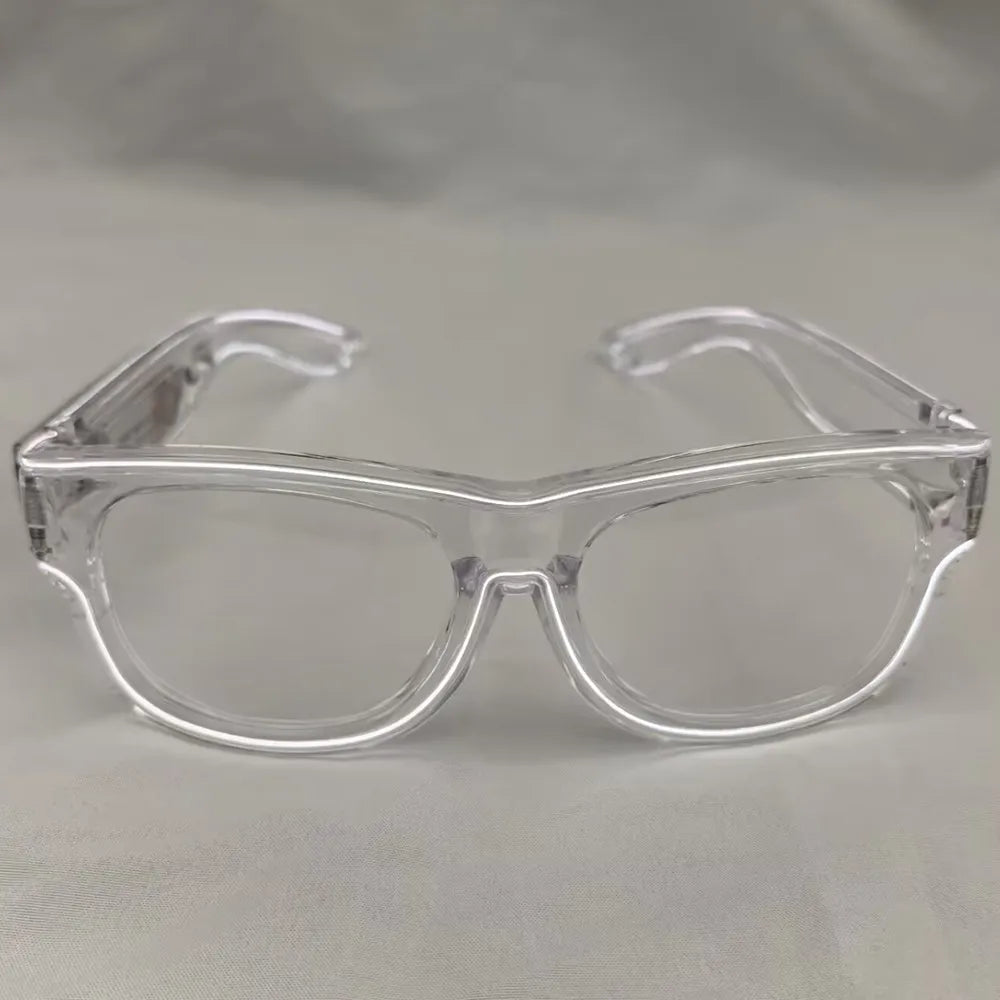 Wireless LED Light Up Luminous Sunglasses - Rechargeable
