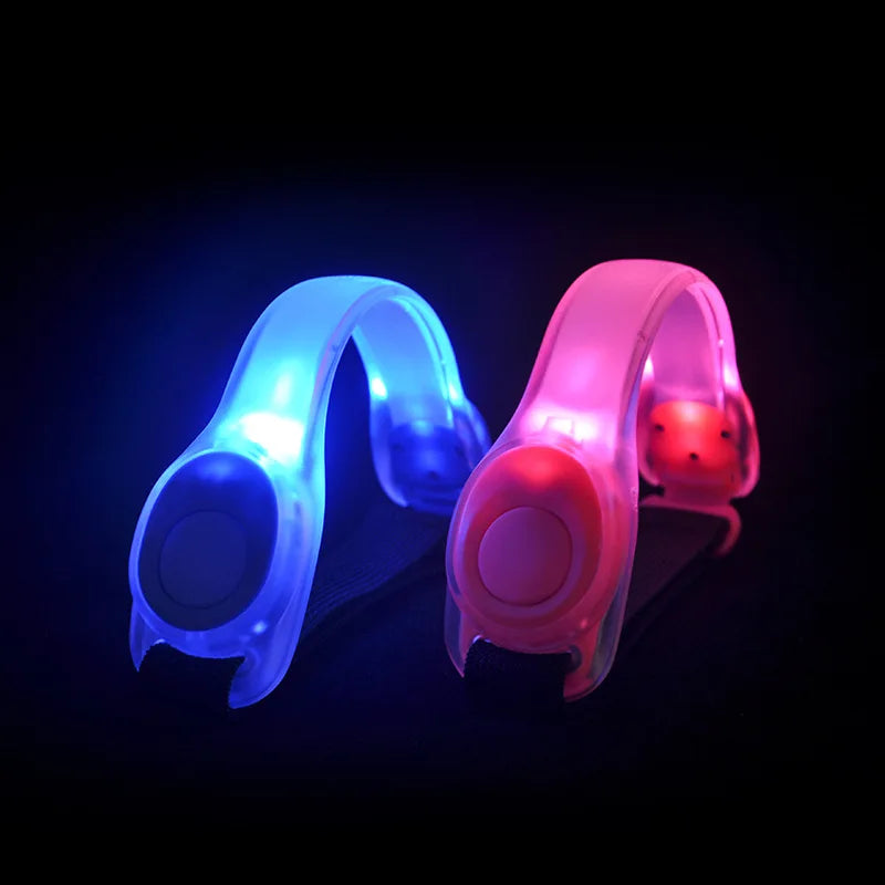 LED Light up Armband Adjustable Wearable Running Arm Belt Glow the Dark for Running Walking Cycling Concert Roller Skates Light