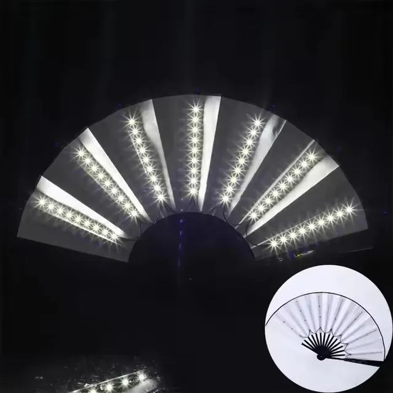Glow Folding LED Dancing Light Fan Night Show