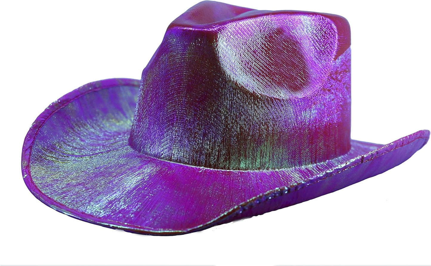 Space Cowboy Holographic Rave Hat