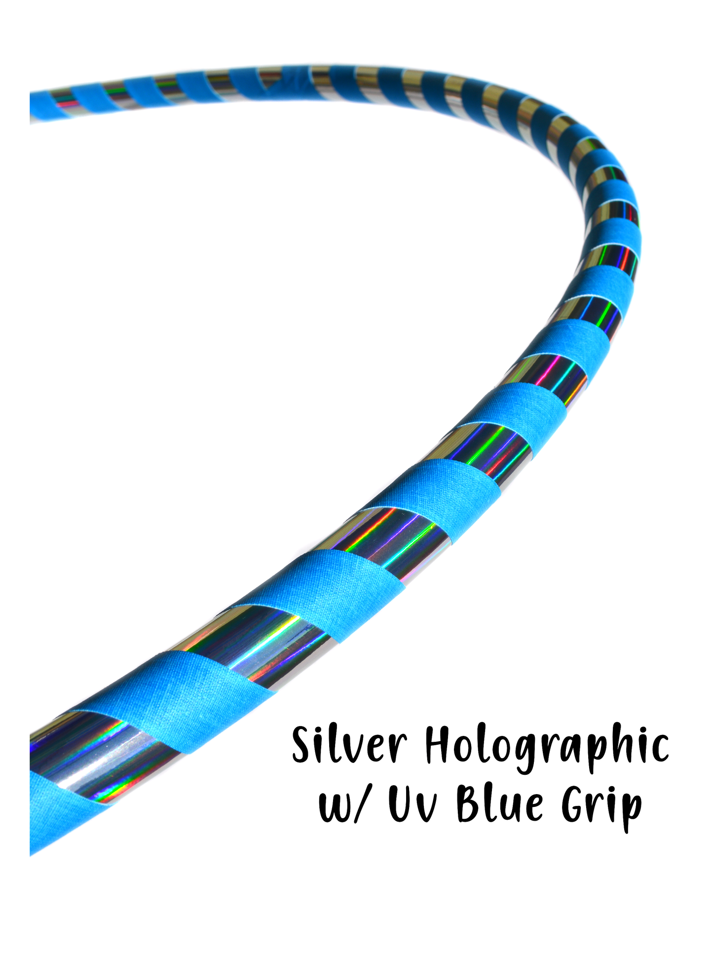 Beginner & Weighted Taped Hula Hoops | Mirror, Holographic, & Gaffer Grip Tape