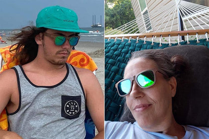 Polarized Wood Sunglasses Men, Wooden Bamboo Sunglasses for Women