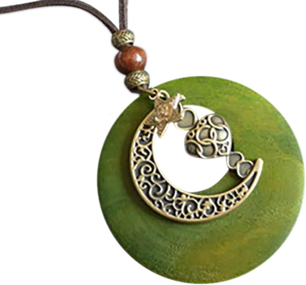 Handmade Vintage Necklace with Various Pendant Options 