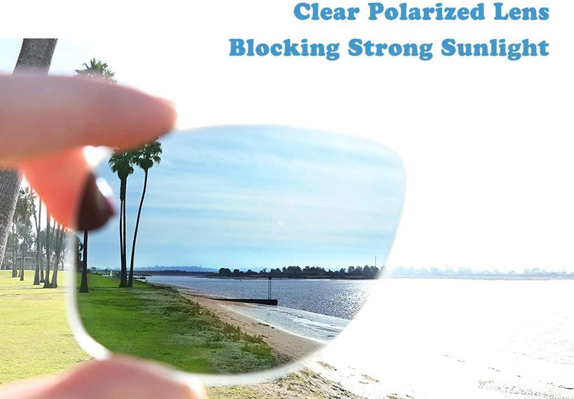 Polarized Wood Sunglasses Men, Wooden Bamboo Sunglasses for Women