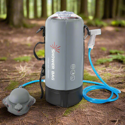 Outdoor Portable Pressurized Camp Shower, 3 Gallon 