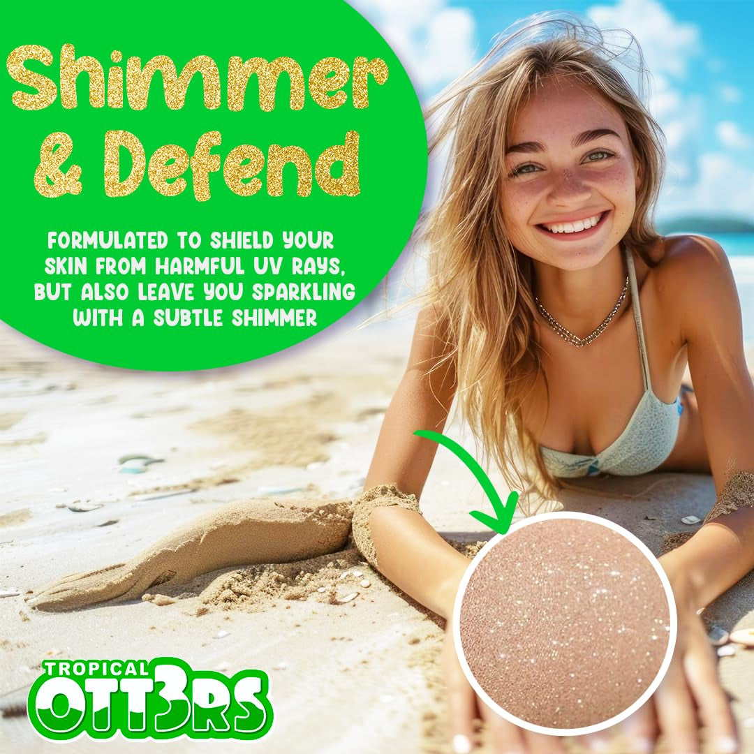 Sparkle & Shimmer Glitter Sunscreen 4.5Oz - SPF 50