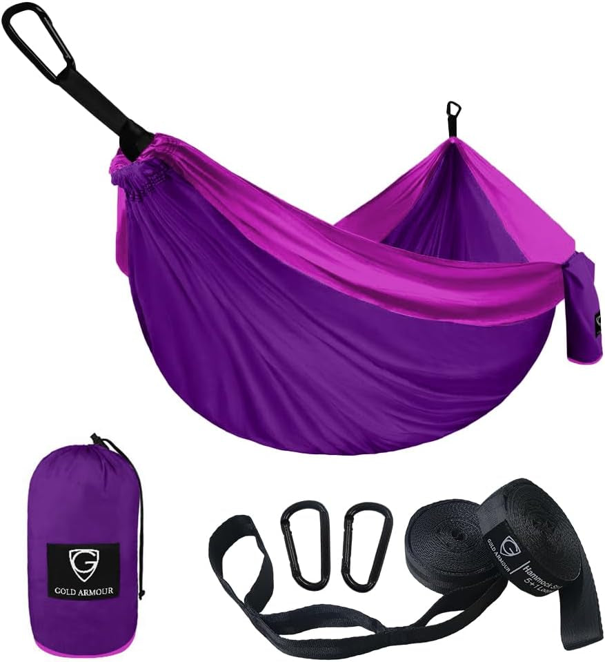Camping Hammock - Portable Single Hammock 
