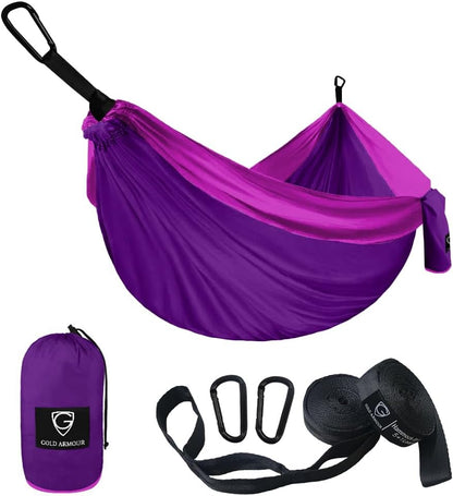 Camping Hammock - Portable Single Hammock 