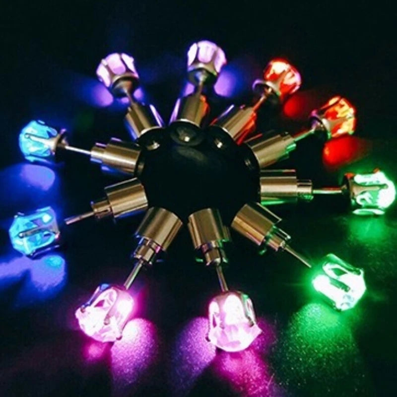 Colorful LED Luminous Glowing Earrings
