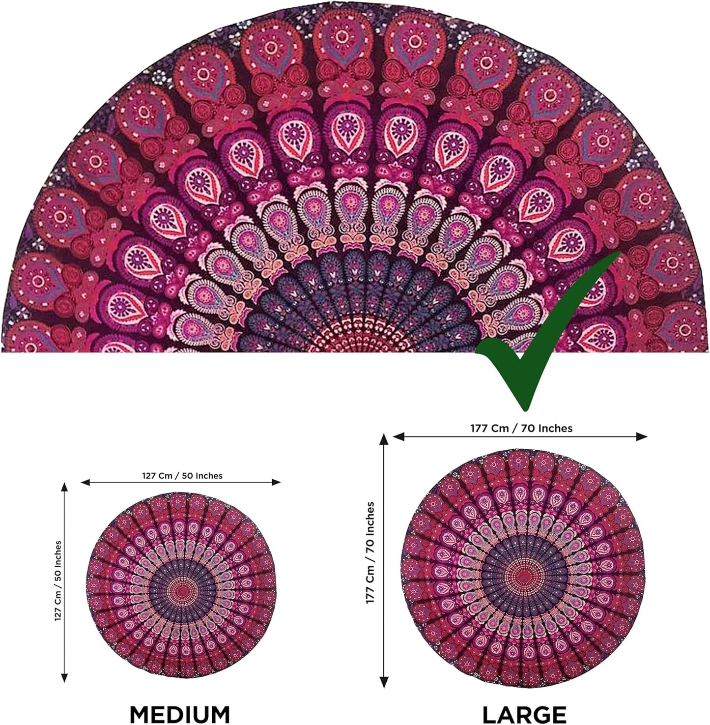 Purple Yoga, Meditation, Festival Tapestry Rug