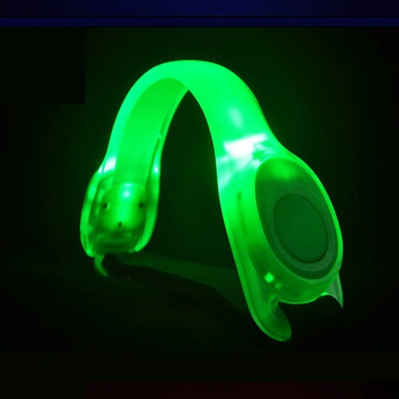 LED Light up Armband Adjustable Wearable Running Arm Belt Glow the Dark for Running Walking Cycling Concert Roller Skates Light