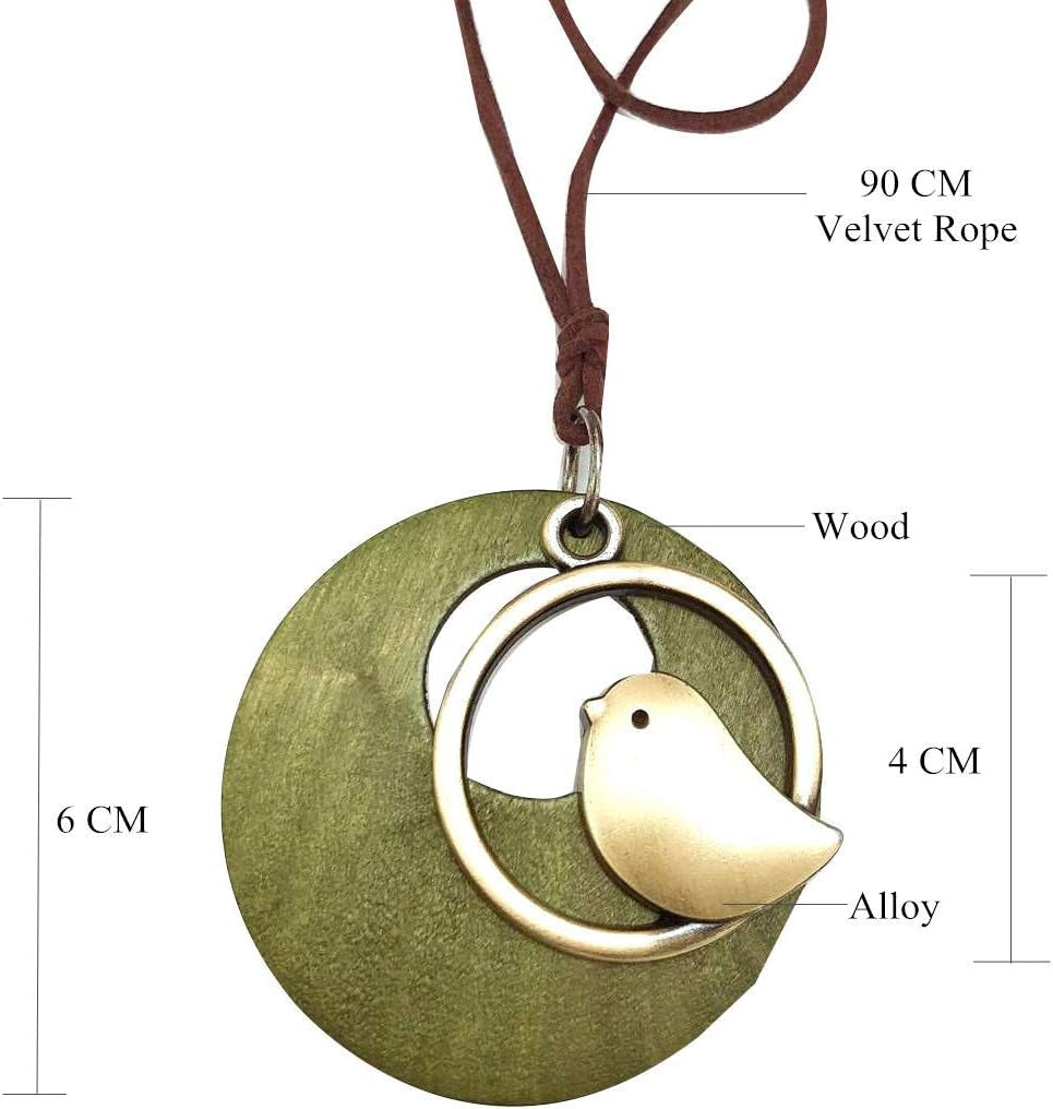 Handmade Vintage Necklace with Various Pendant Options 