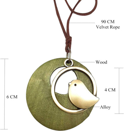 Handmade Vintage Necklace with Various Pendant Options 