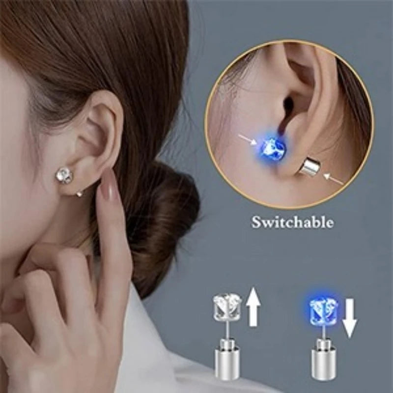 Colorful LED Luminous Glowing Earrings