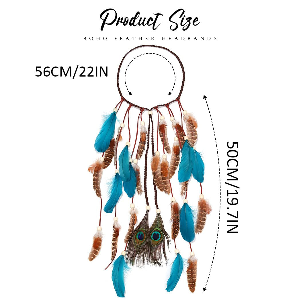 Bohemian Feather Headpiece