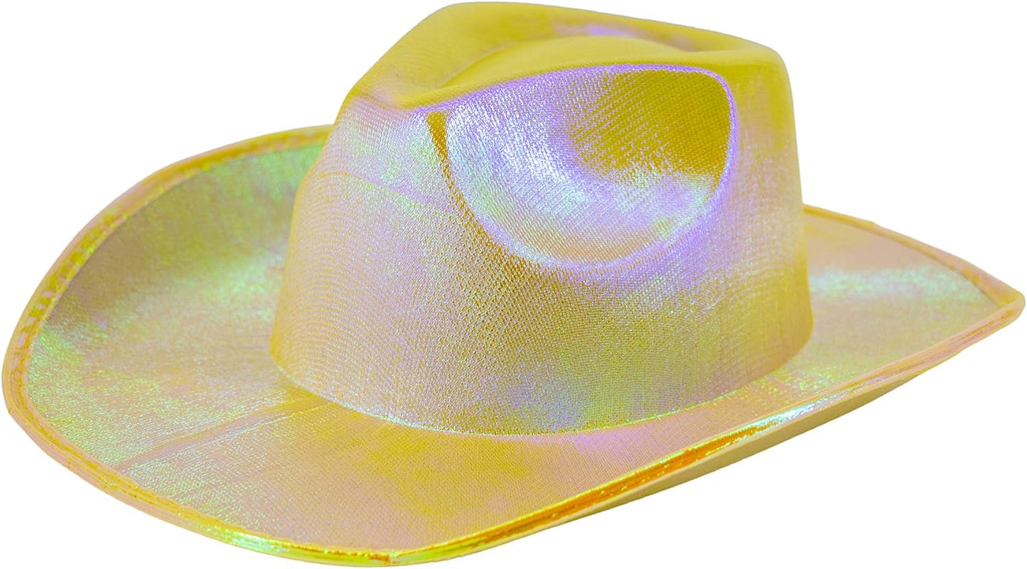 Space Cowboy Holographic Rave Hat