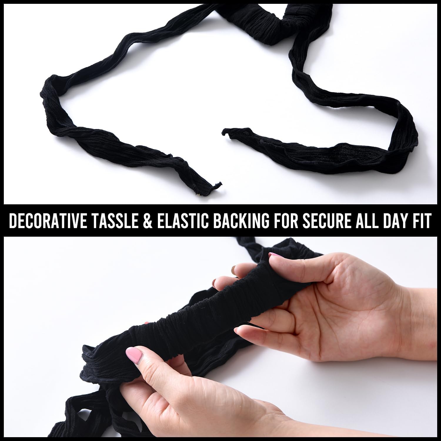 Womens Pirate Headband Headwrap - Turban Head Scarf Accessories Mens Hair Band