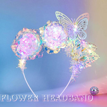 Light Up Glowing Flower Hair Accessory