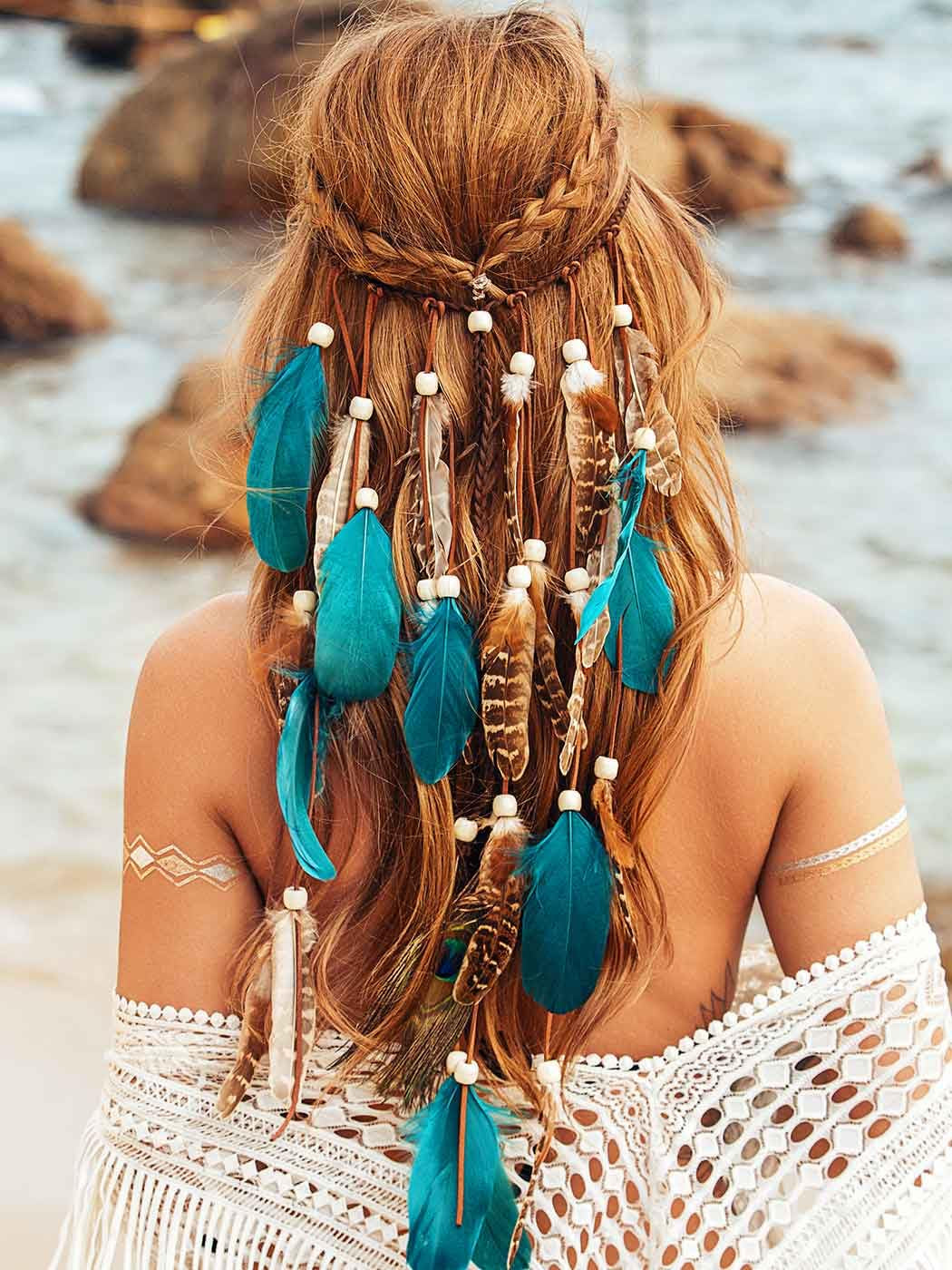 Bohemian Feather Headpiece
