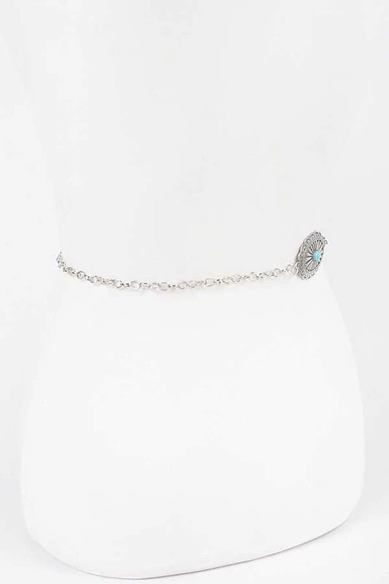 Turquoise Western Chain Belt