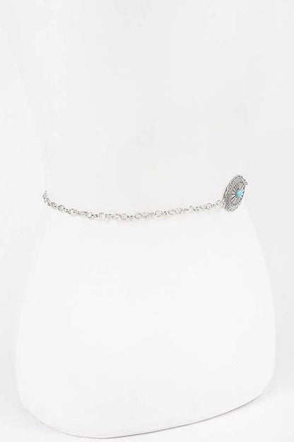 Turquoise Western Chain Belt