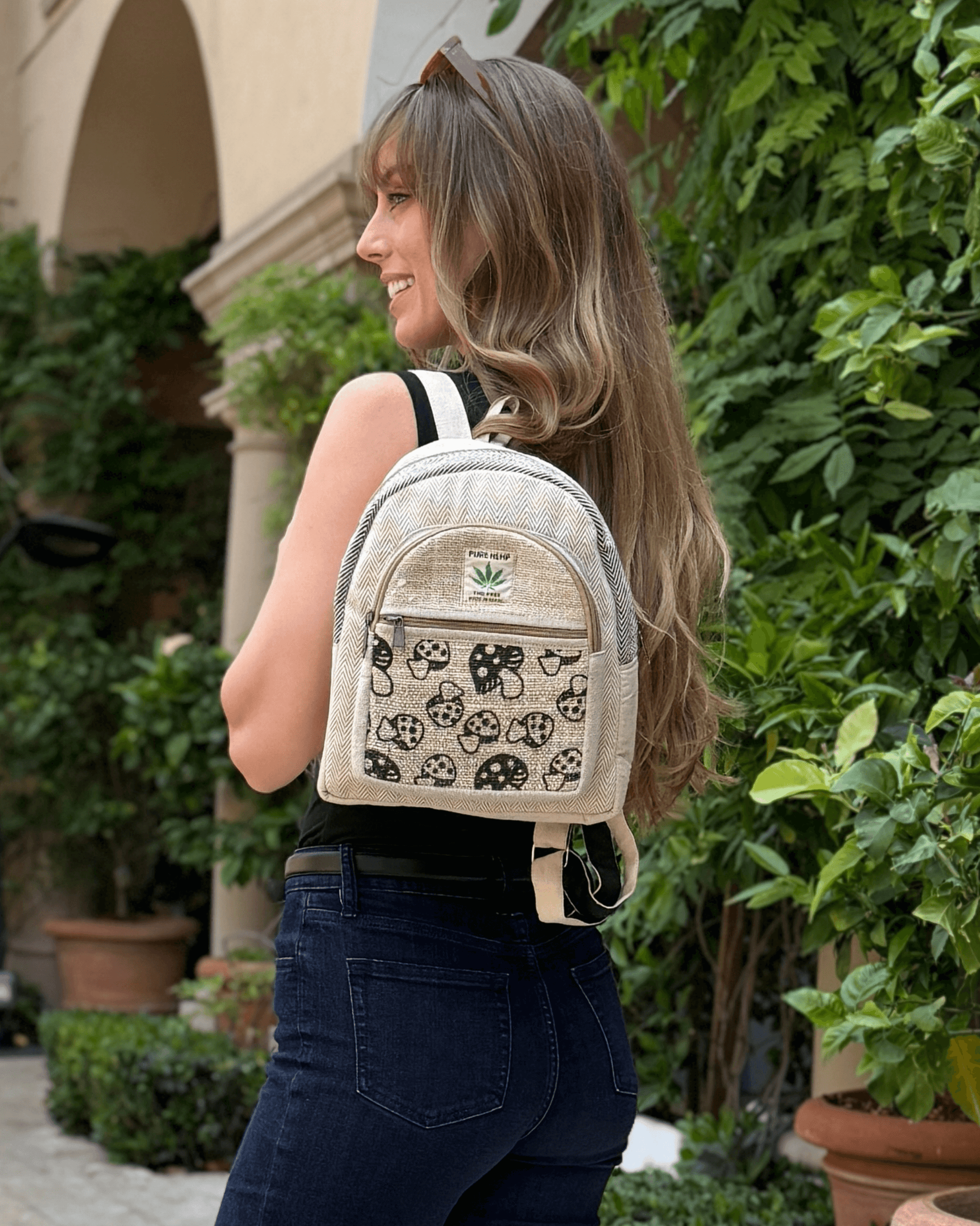 Kathmandu Collection Mini Hemp Mushroom Backpack