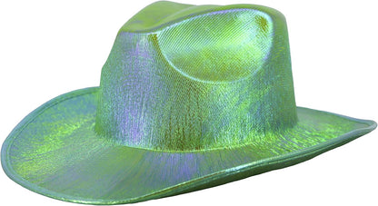 Space Cowboy Holographic Rave Hat