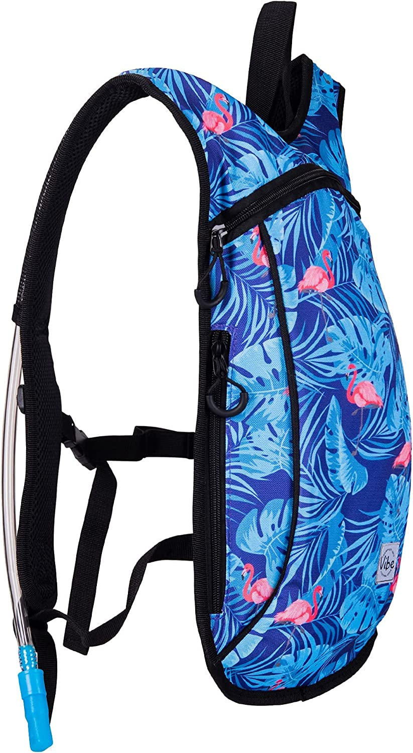 Hydration Pack Backpack with 2L Water Bladder for Women, Men, Teens, Kids - Hydropack Hydro Sports, Outdoor, Running, Camping, Hiking, Festivals, Raves