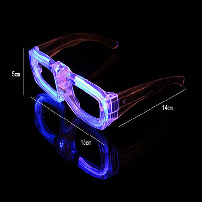 Frame LED Light Up Flashing Glasses, 12 Pack