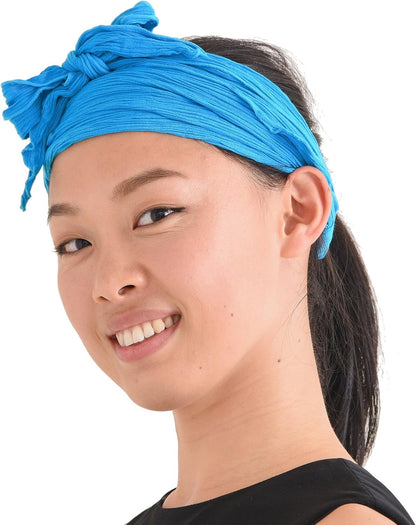 Womens Pirate Headband Headwrap - Turban Head Scarf Accessories Mens Hair Band