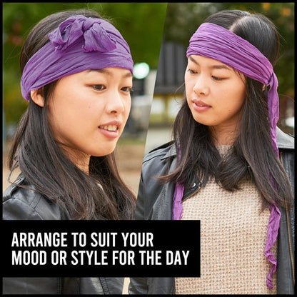 Womens Pirate Headband Headwrap - Turban Head Scarf Accessories Mens Hair Band