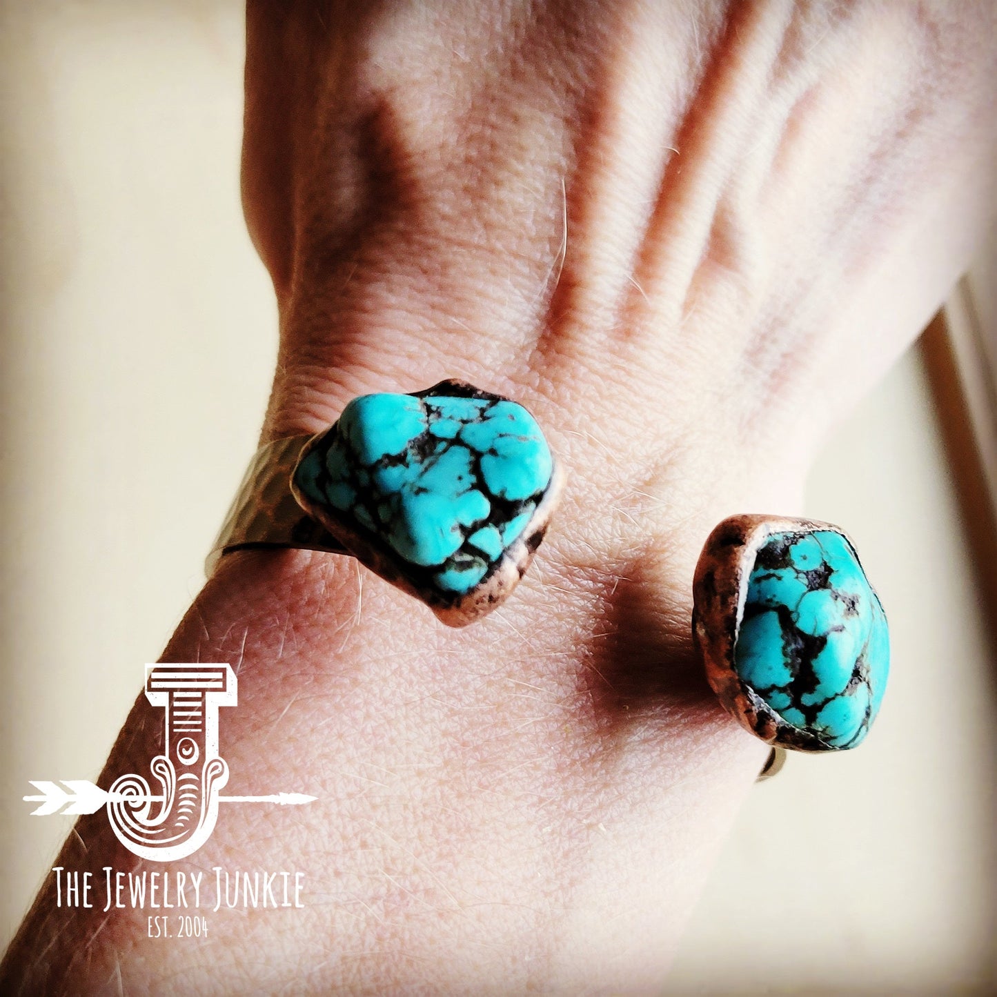 Genuine Natural Turquoise Cuff Bangle Bracelet 806t