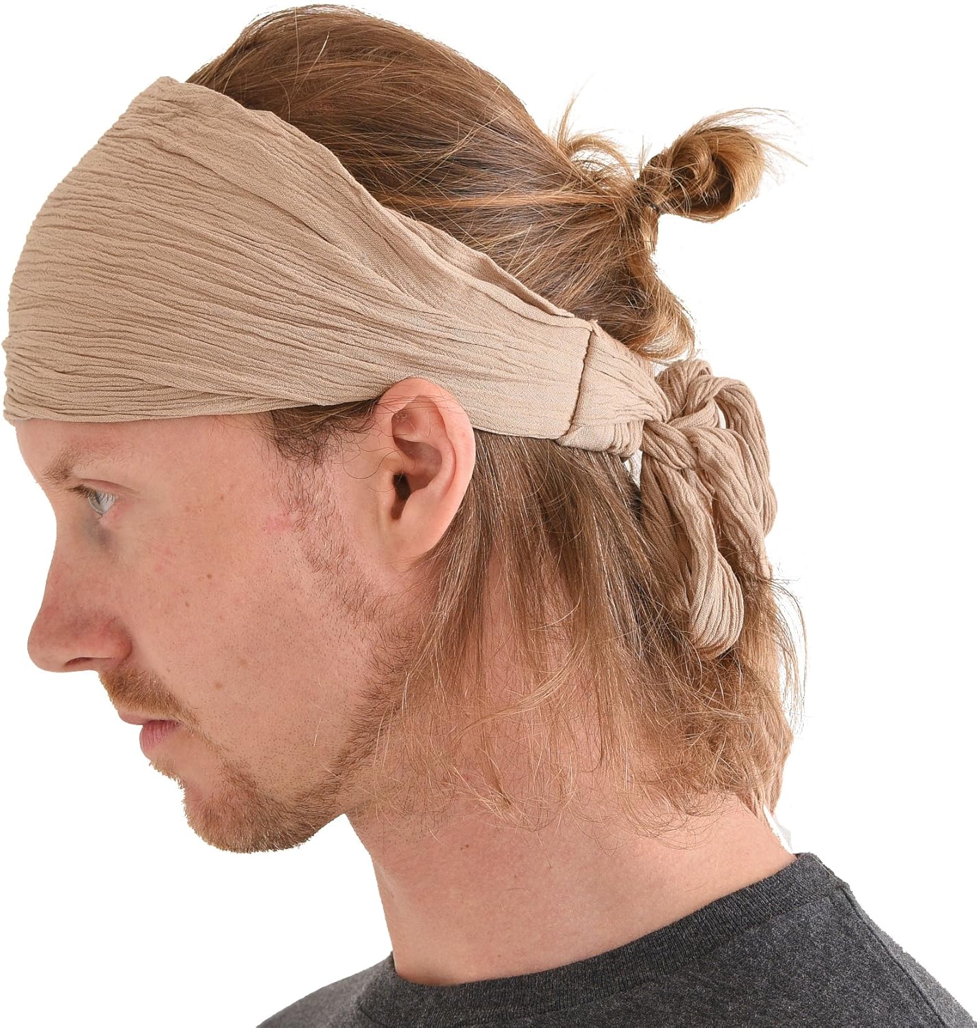 Womens Pirate Headband Headwrap - Turban Head Scarf Accessories Mens Hair Band