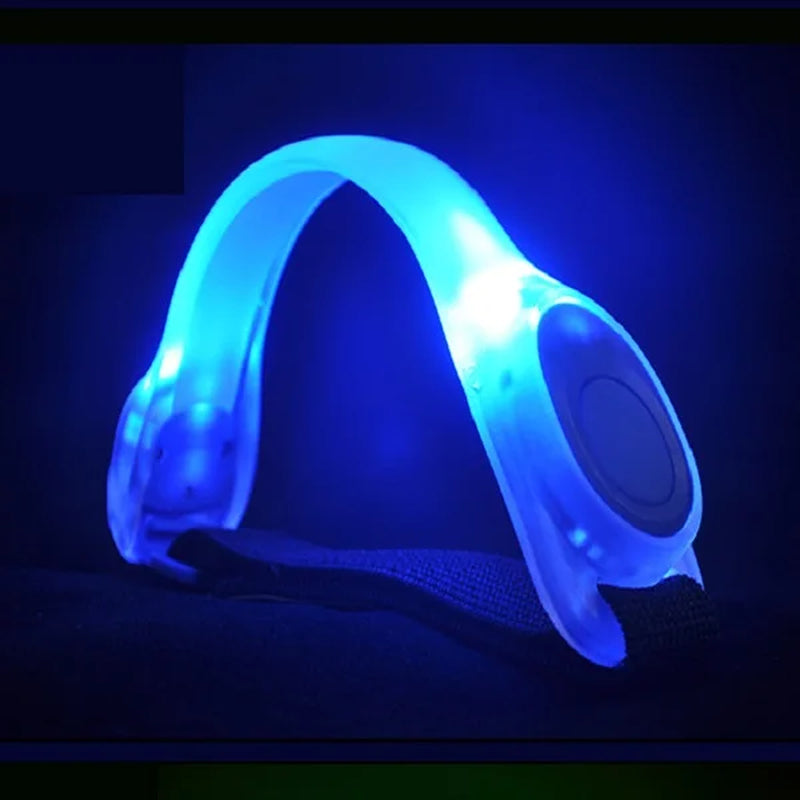 LED Light up Armband Adjustable Wearable Running Arm Belt Glow the Dark for Running Walking Cycling Concert Roller Skates Light