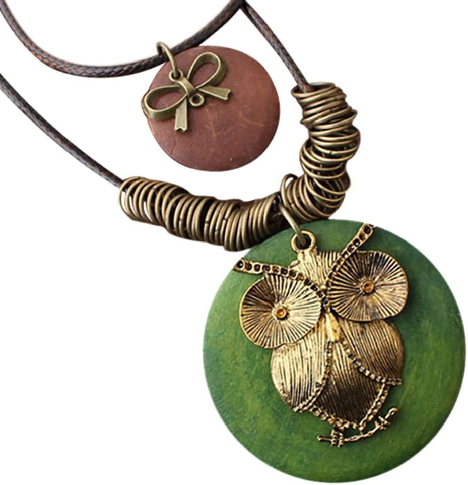 Handmade Vintage Necklace with Various Pendant Options 