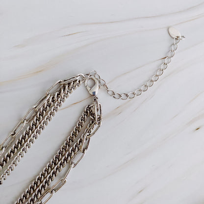 Resin Bead - Heart Layered Necklace