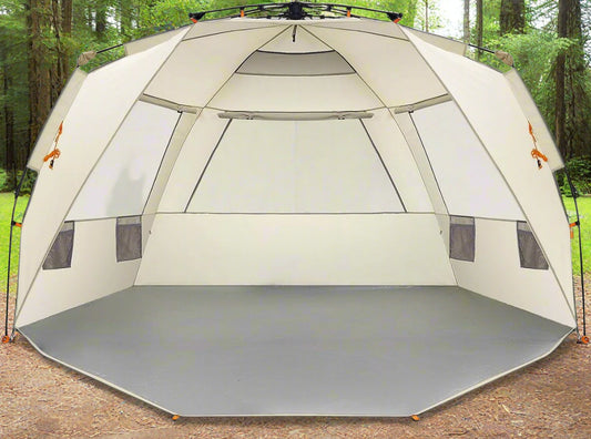Instant Shader Deluxe XL Sun Shelter - Extended Zippered Porch Included