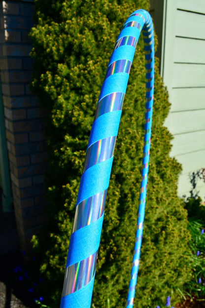 Beginner & Weighted Taped Hula Hoops | Mirror, Holographic, & Gaffer Grip Tape
